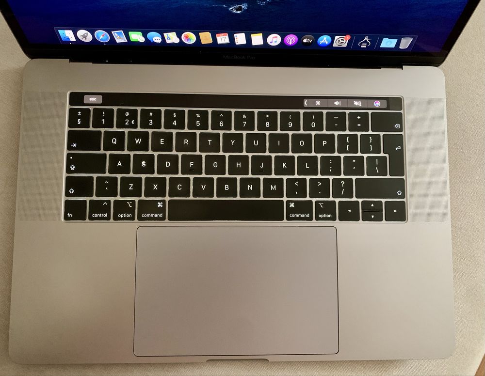 Macbook Pro 15” 512gb 2018