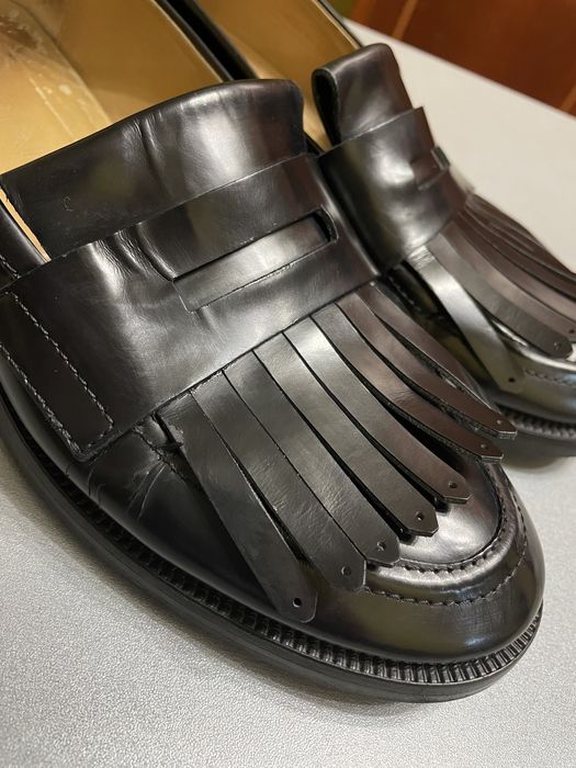 Кожаные лоферы Fabiani