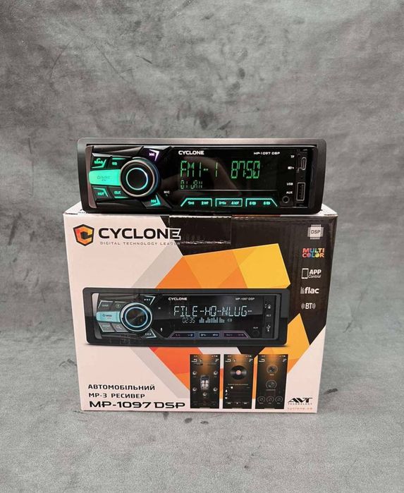 Магнітола Cyclone MP 1097 DSP Bluetooth