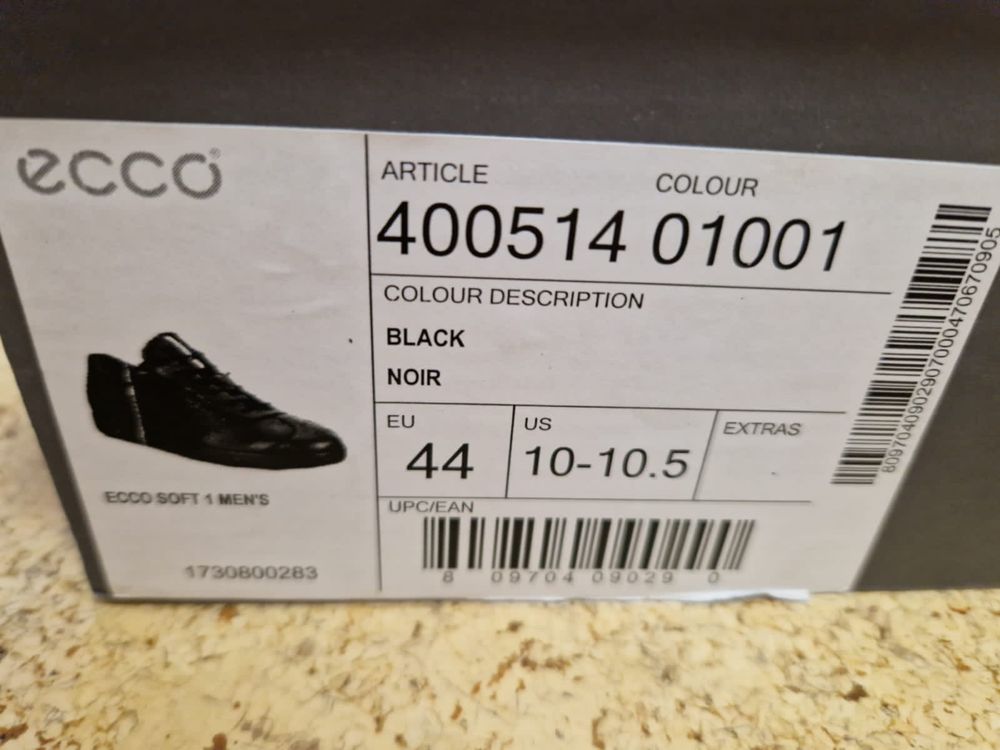 ECCO чоловіче взуття 44р. НОВІ