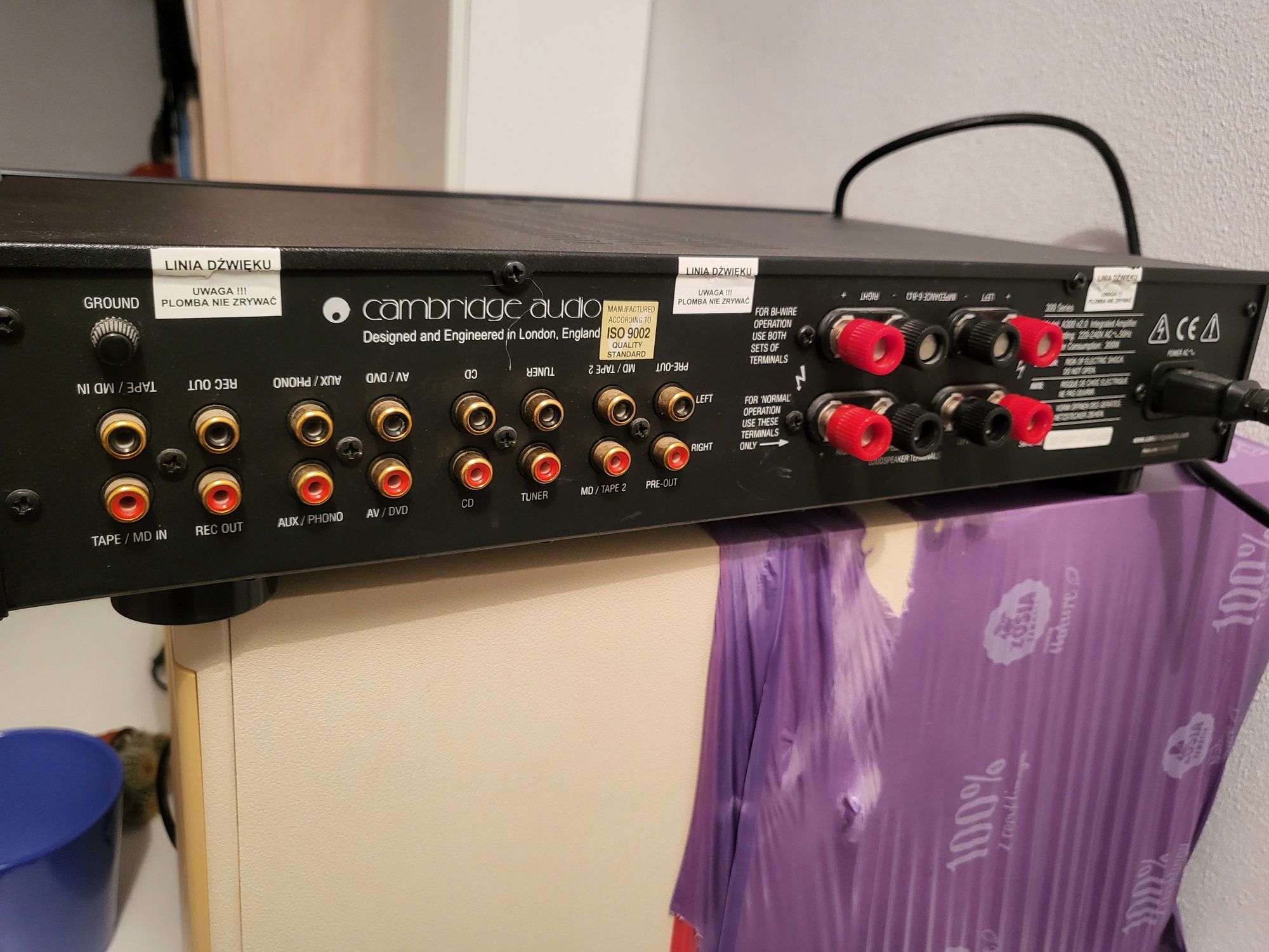 Wzmacniacz Cambrige Audio 2 razy 40wat model A300