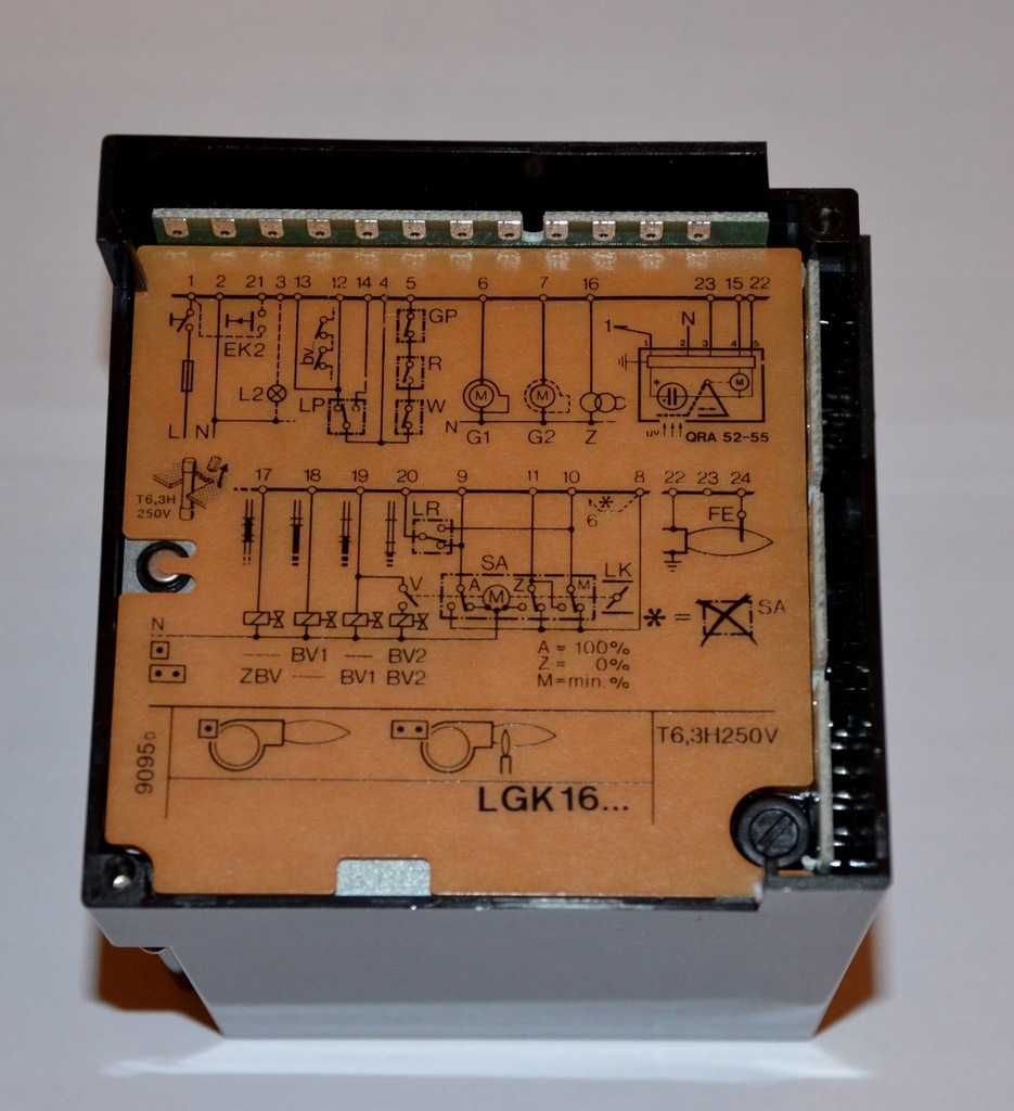 Nowy sterownik palnika Siemens LGK16.335A27