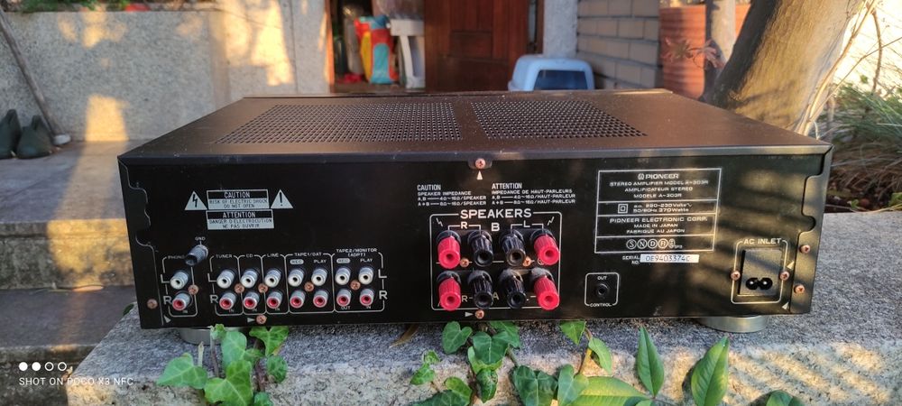 Pioneer A303R amplificador