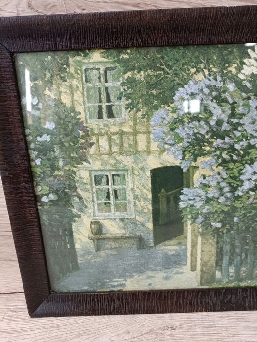 Obraz K.V Rozyński. Przedwojenna oprawa B.Wenzel