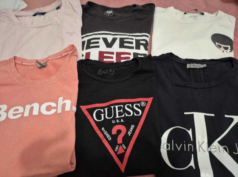 T-shirty oryginalne rozne firmy paka