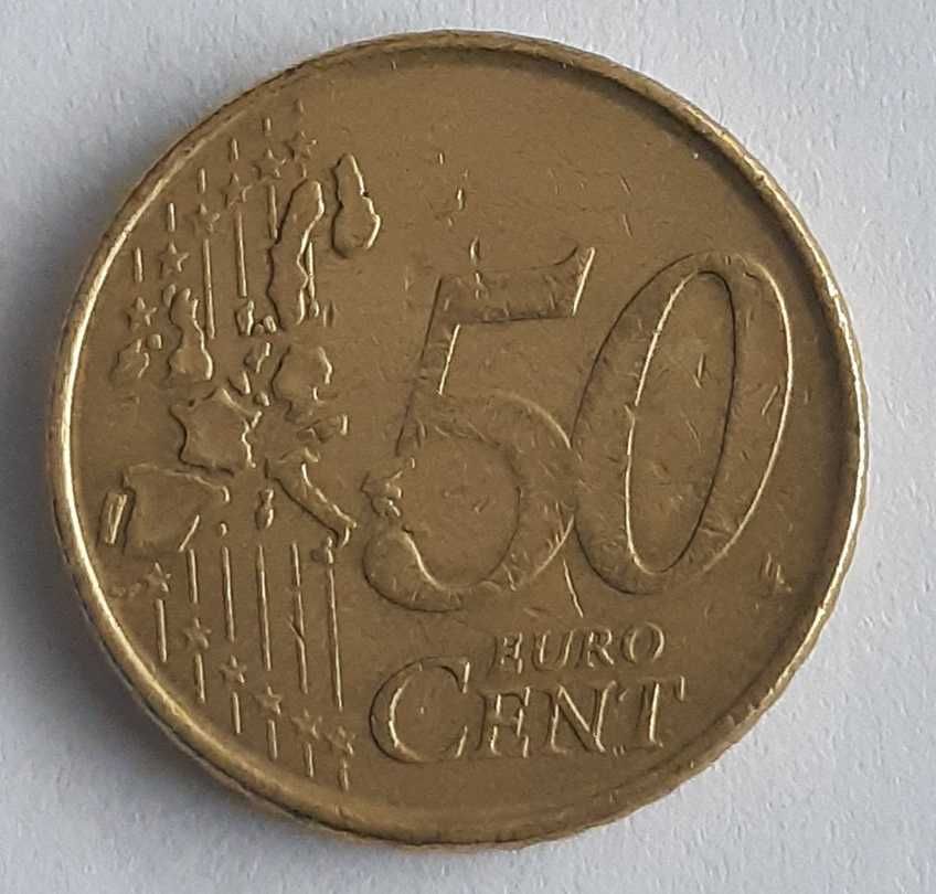 50 euro cent 1999 Belgia moneta kolekcjonerska