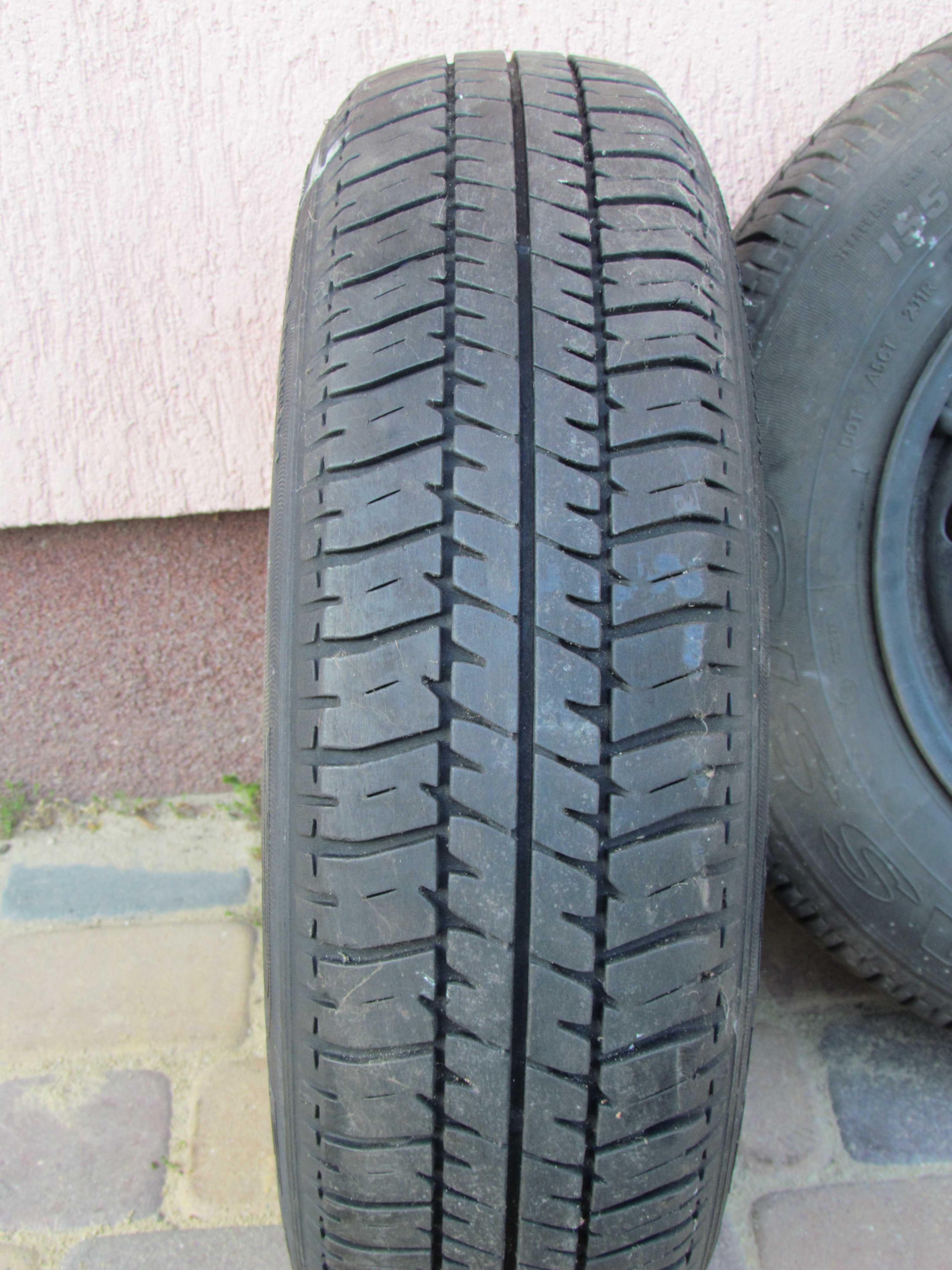 Sprzedam opony z felgami 155/80 R13