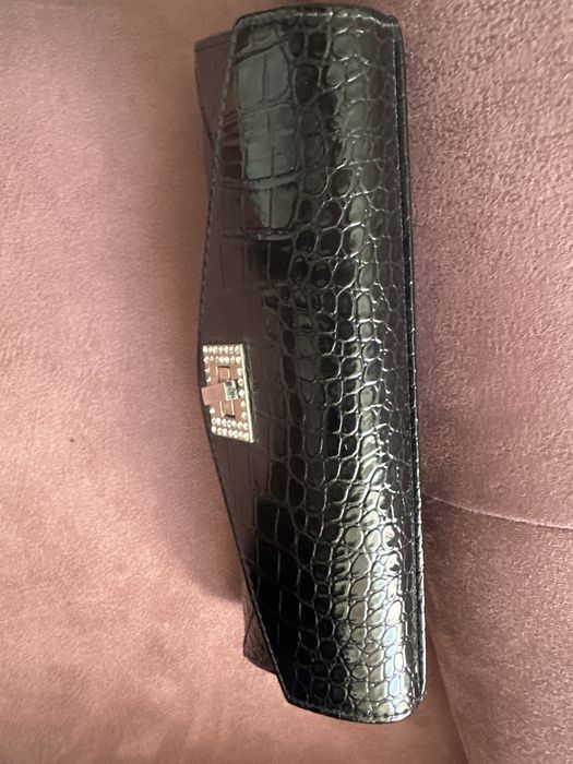 Клачт новий шкіряний чорний