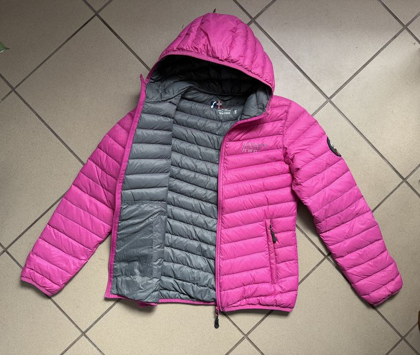 Damska norweska Kurtka Puchowa SCANDINAVIAN EXPLORER Naturalny Puch  S