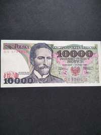 Banknot, 10000 zł, nowy, seria DS