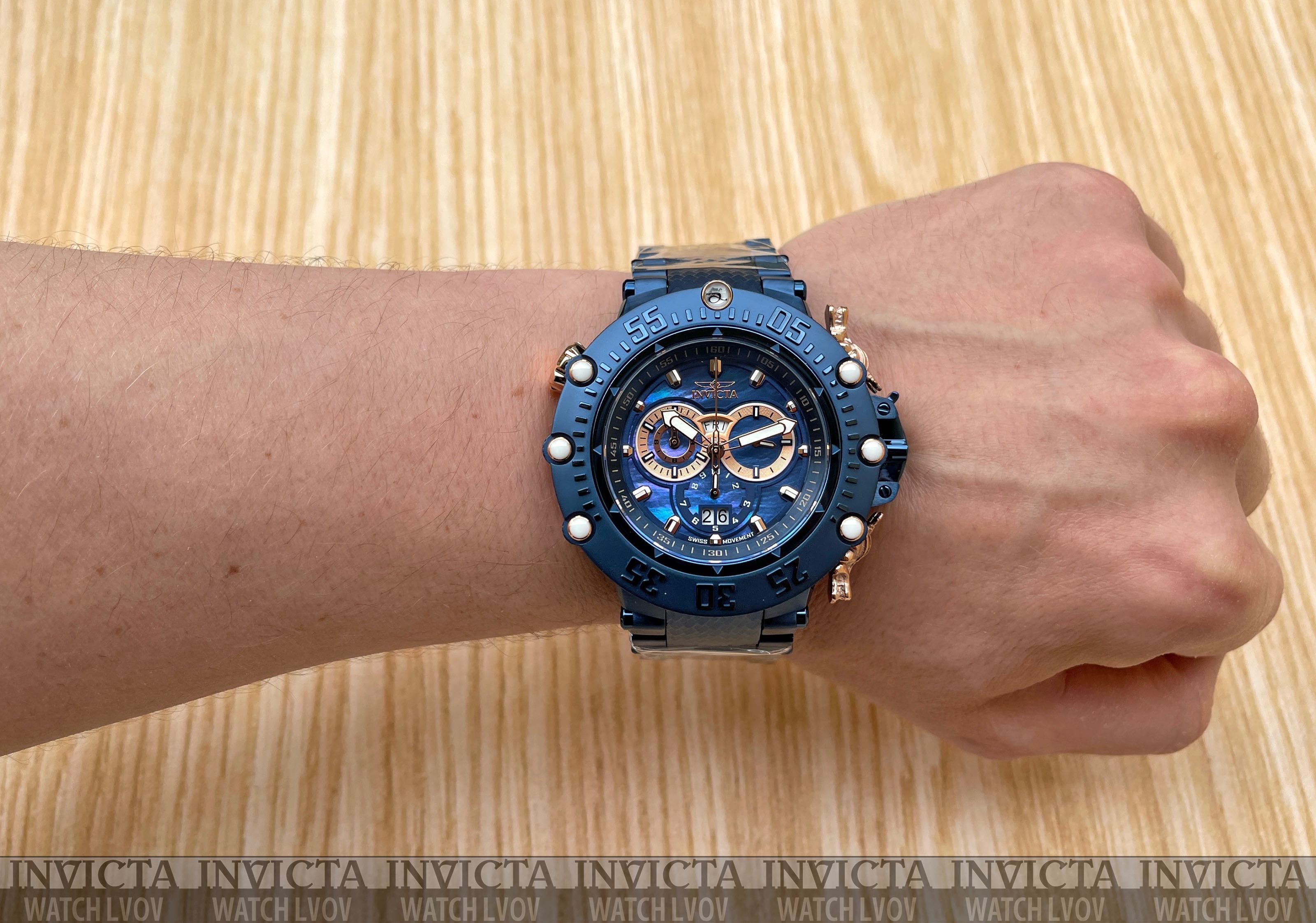 Часы Invicta 32953 Subaqua Noma VII SHUTTER 52 mm. Swiss Chronograph