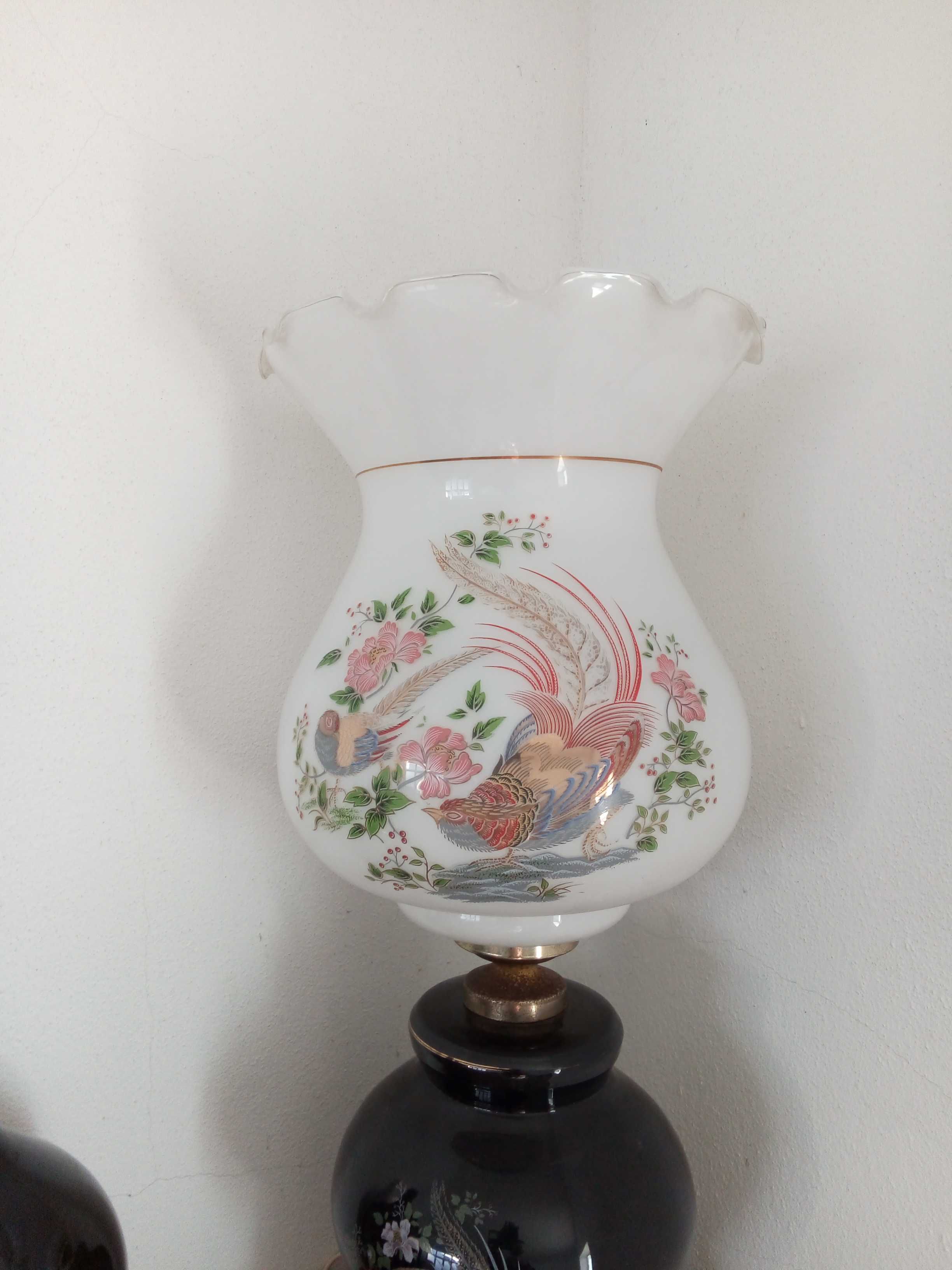 Grande candeeiro de mesa anos 70