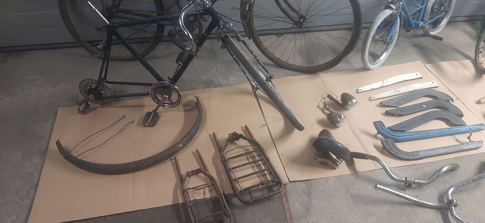 Stare rowery  części