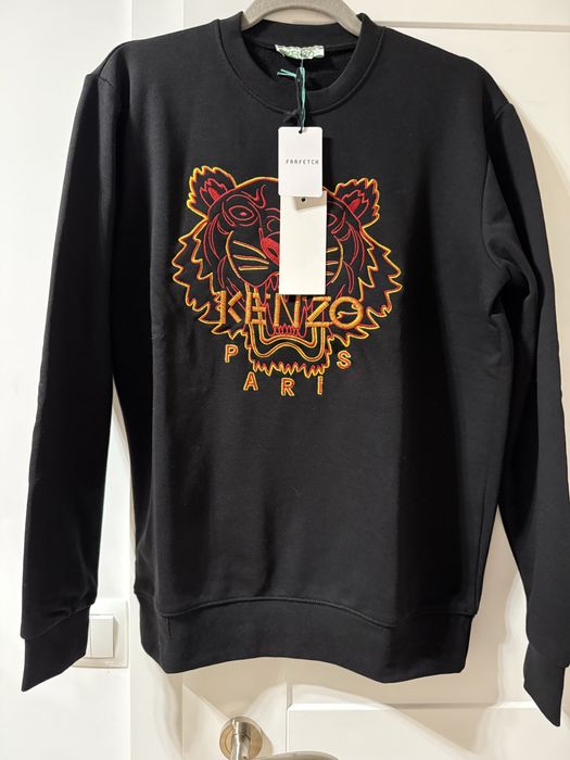 Świetna czarna bluza Kenzo r. L unisex