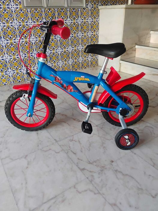 Bicicleta de criança Homem Aranha
