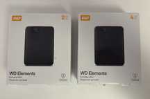 Зовнішній жорсткий диск HDD WD Elements 4TB USB 3.0, Amazon Англія