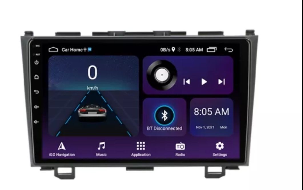 Магнітофон Honda crv магнитола Хонда црв 3 android gps монитор екран