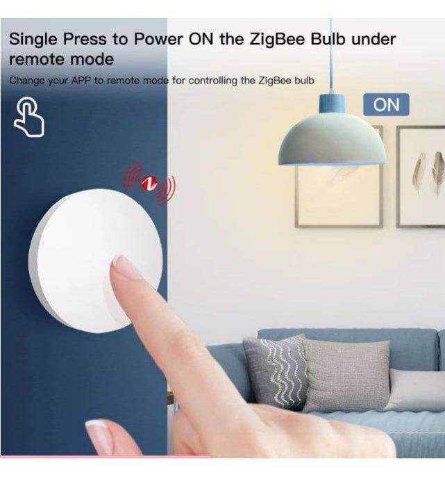 Бездротова смарт-кнопка Tuya Zigbee, Tuya Smart Life ZigBee Smart Butt