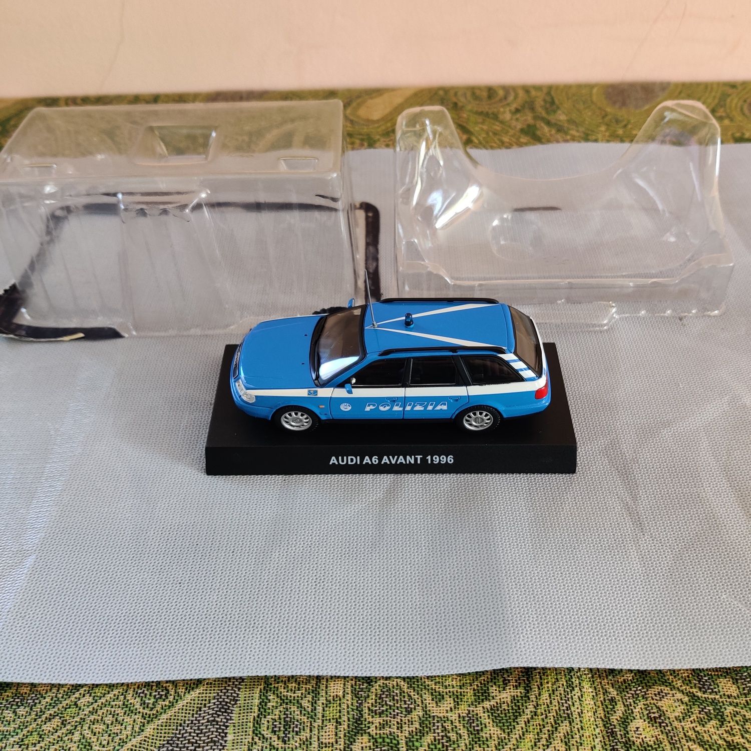 1:43 1996 Audi A6 C4 Avant 2.0 Quattro Polizia Di Stato DeAgostini