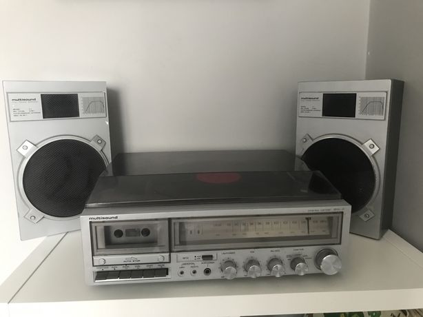 Multisound BW-2 gramofon/radio/wzmacniacz