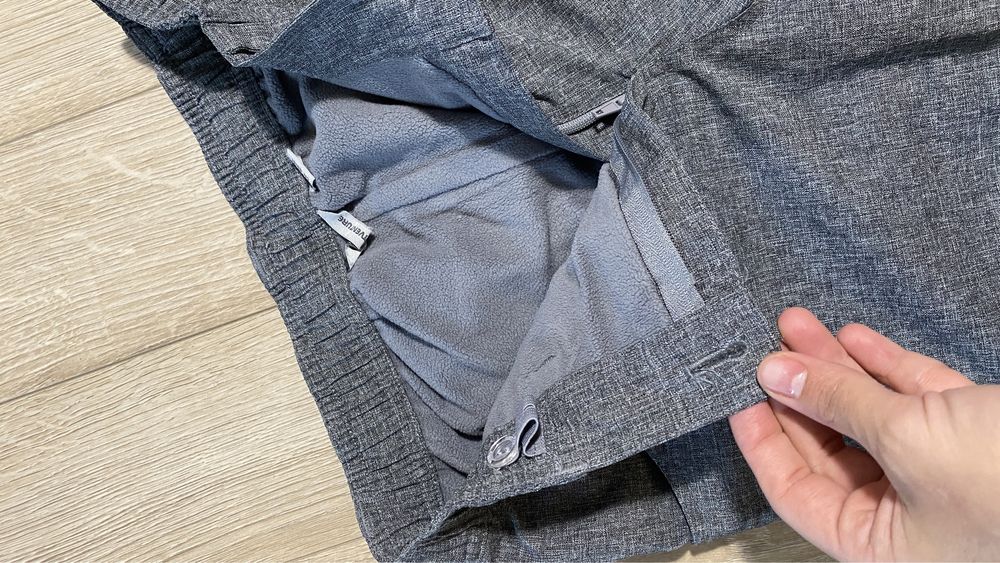 Штани утеплені для дівчаток