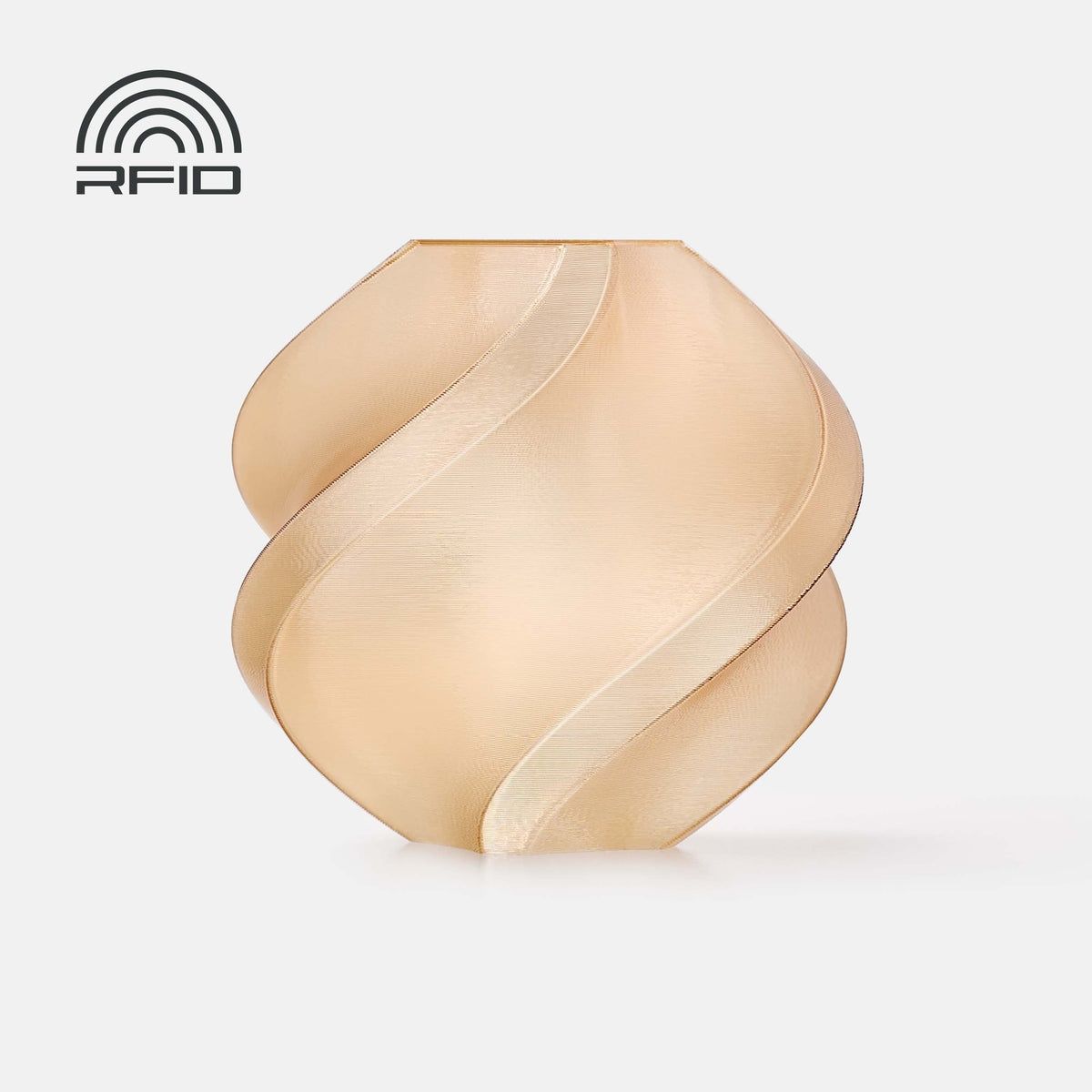 Bambu lab filament PETG Translucent Brązowy przezroczysty refil
