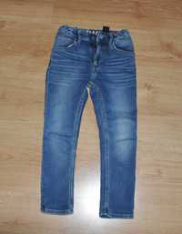 Chłopięce spodnie jeansowe H&M rozm. 110 super soft