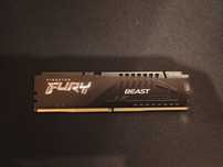 Pamięć Kingston Fury Beast, DDR5, 16 GB, 5600MHz, CL36