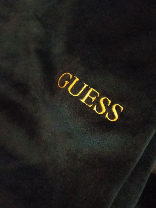 Męski Guess Welur dres
