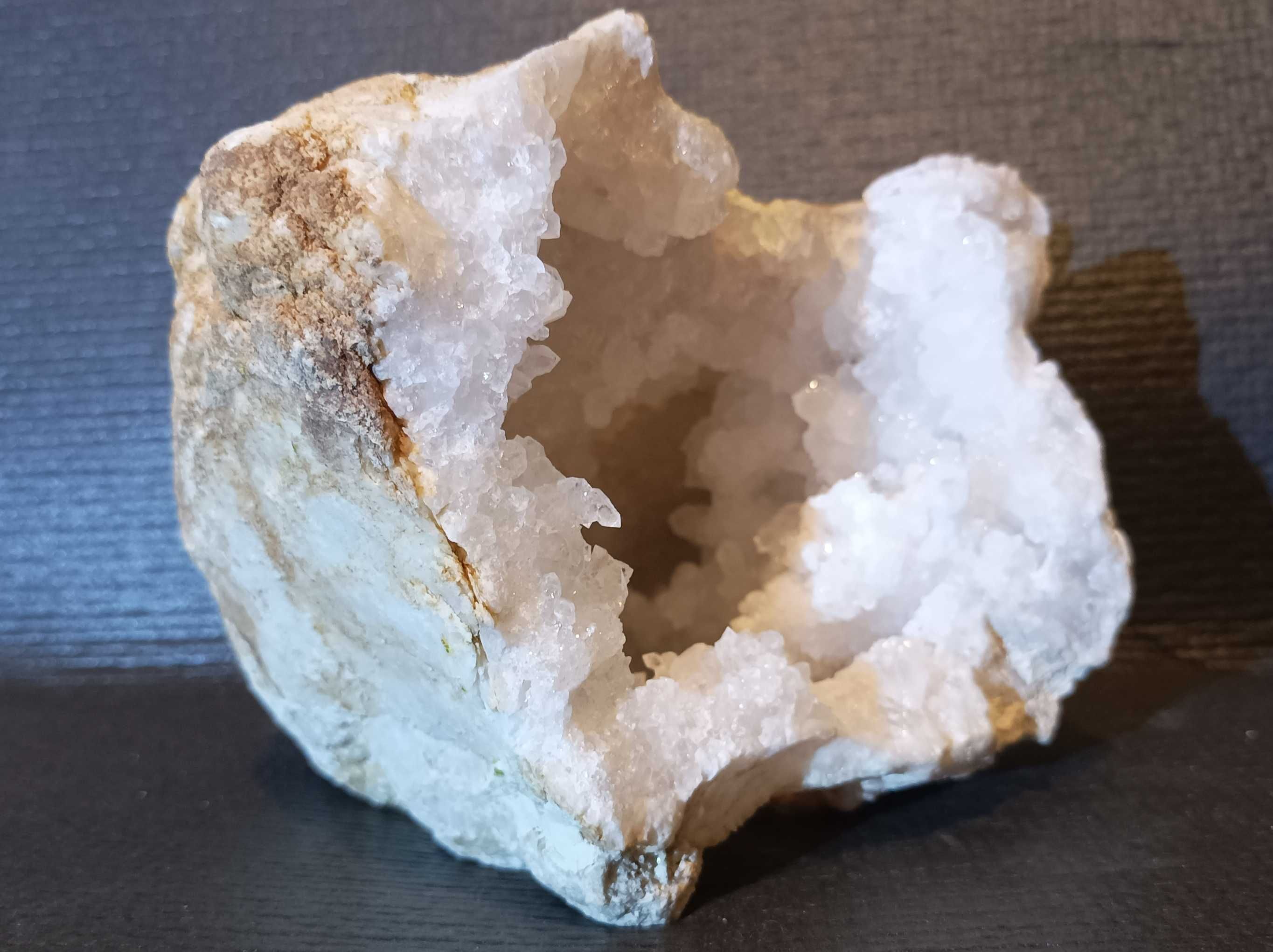 Geoda kwarcowa z Maroko - 2.5 kg, duży okaz !