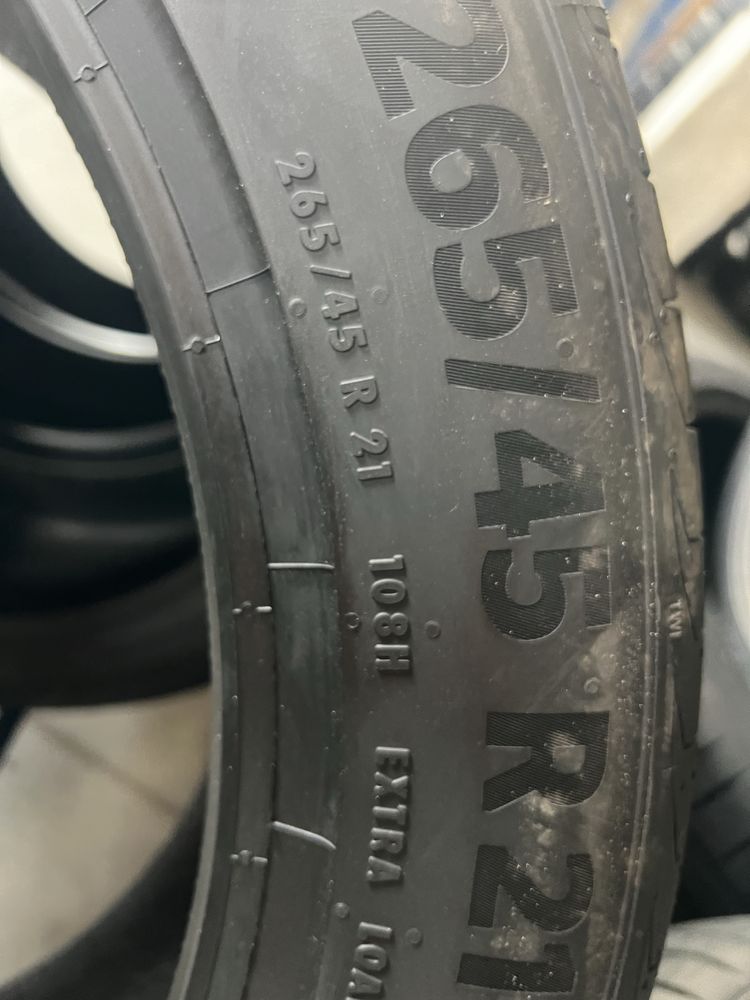 265/45/21 R21 Continental PremiumContact 6 AO 4шт нові