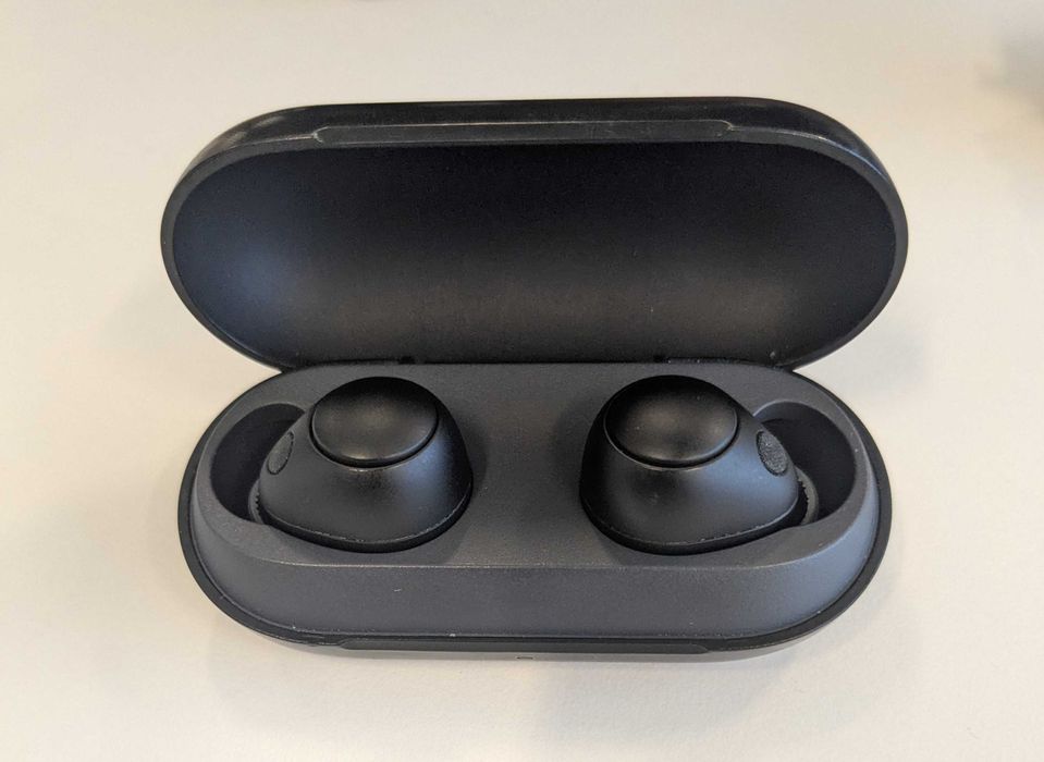Auriculares Sony WF C700N com caixa original e borrachas