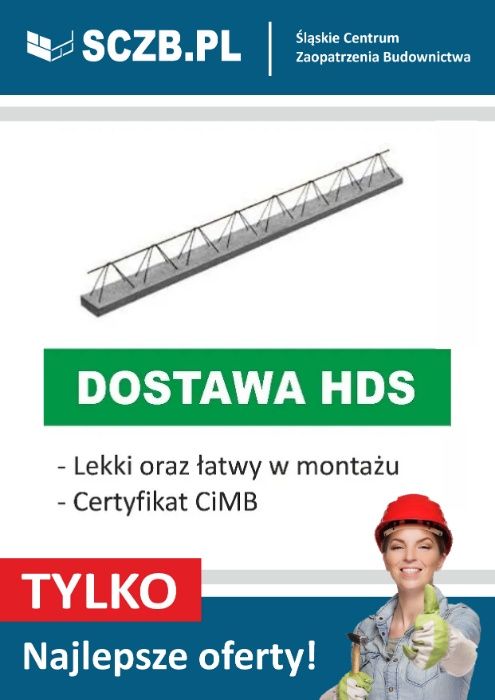 Strop Teriva Belka stropowa Belki Stropowe Dostawa HDS