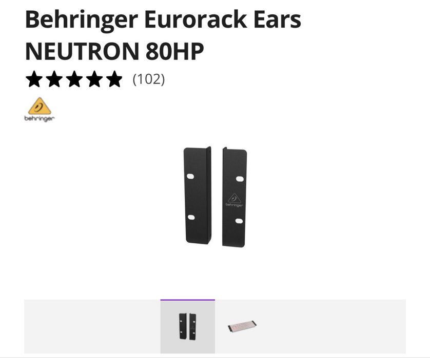 Behringer Eurorack Ears  80HP