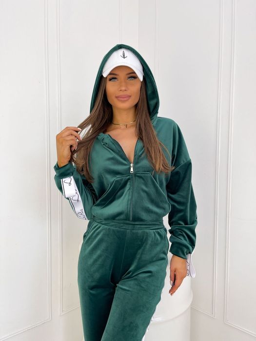 Komplet La Perla Besties czarny khaki cukierkowy fioletowy S M lampasy