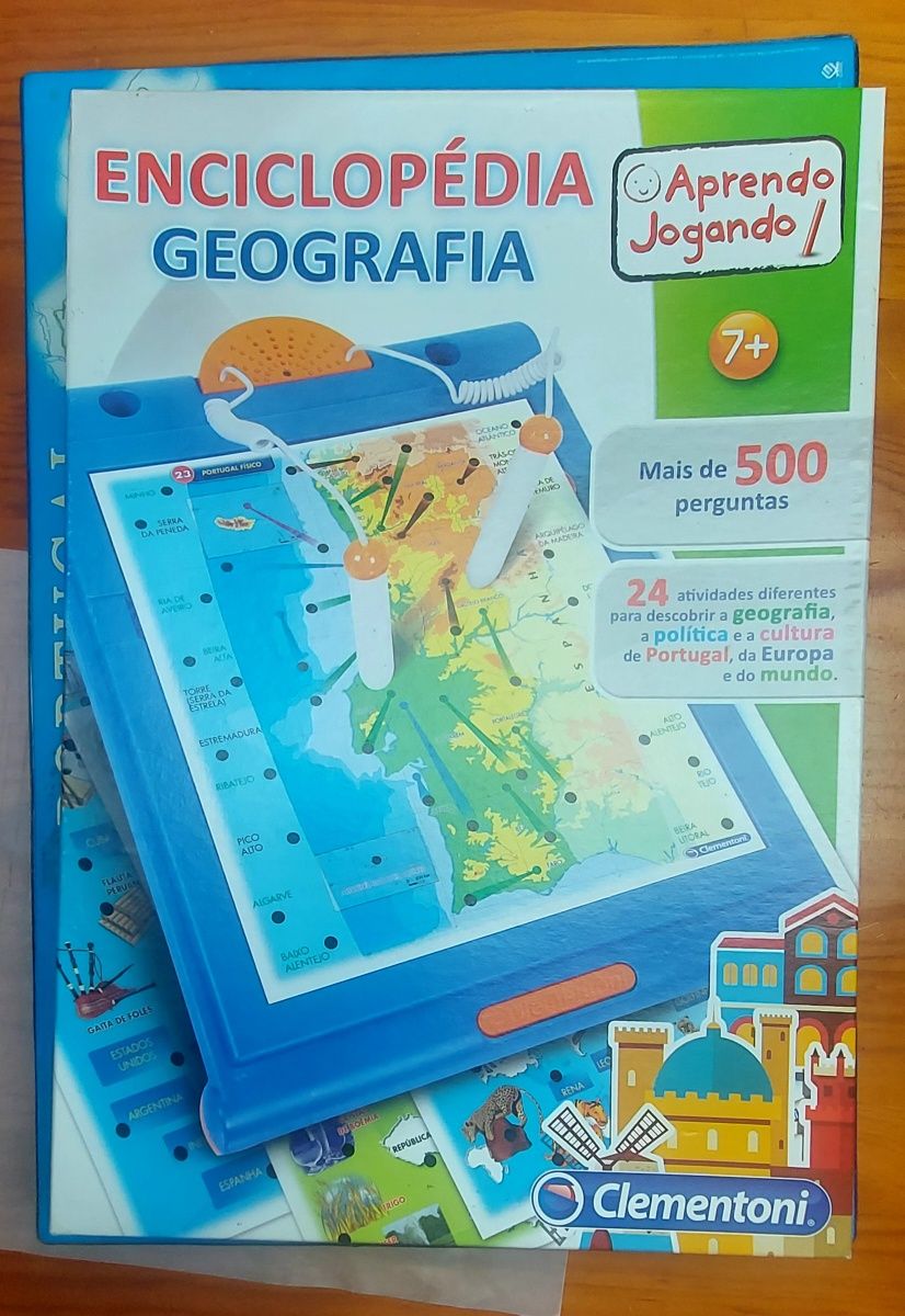 Jogo "Enciclopédia Geografia"