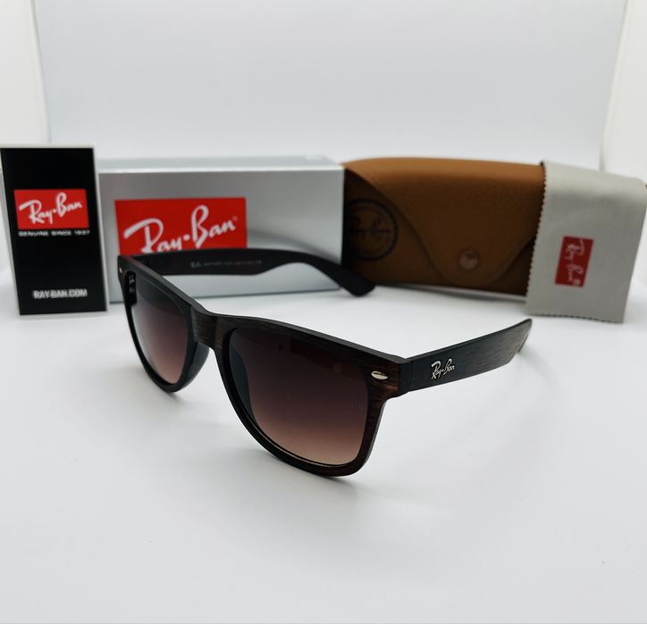 Солнцезащитные очки Ray Ban Wayfarer 2140 Wood Brown|Brown Gradient