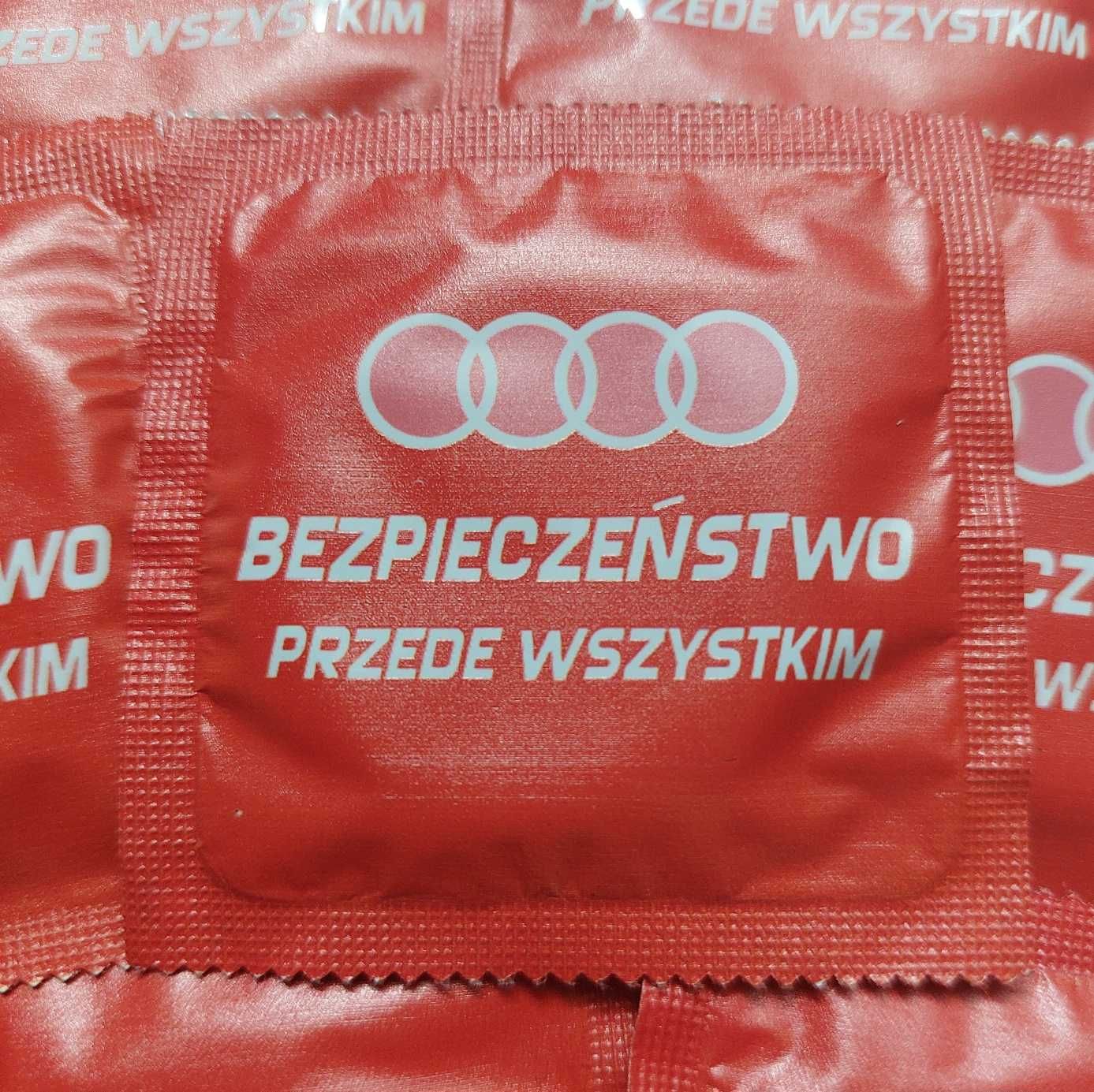 Prezerwatywy z nadrukiem AUDI - MotoGadżet na prezent