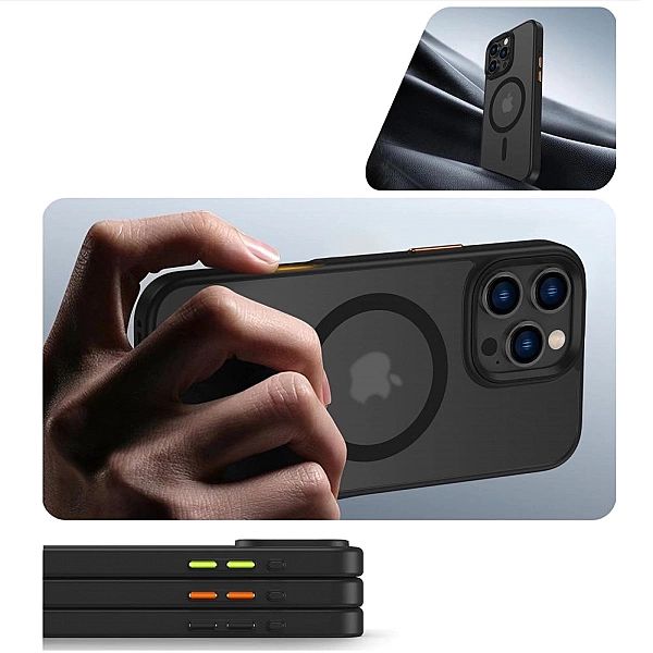 Tech-Protect Magmat Xt 3-Set Magsafe Iphone 16 Pro Matte Black