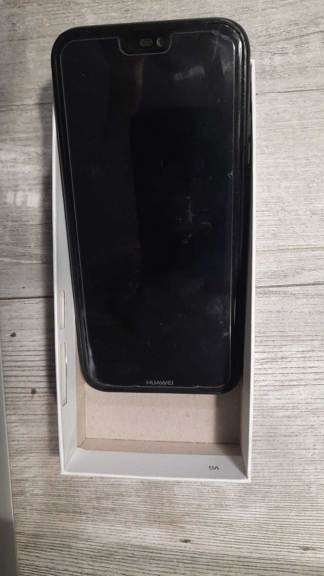 Huawei P20 lite (ANE-LX1), szkło ochronne, etui, stan dobry