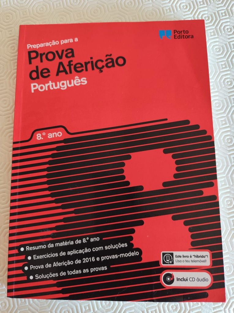 Livro de preparação para as provas de aferição 8⁰ano de português