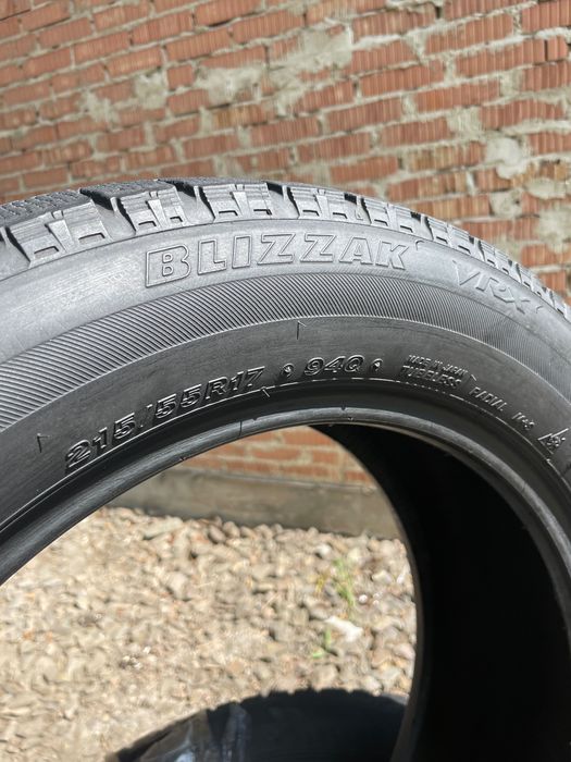 215/55 R17 BRIDGESTONE BLIZZAK VRX (80-90% прот) Липучка! 205 225 50