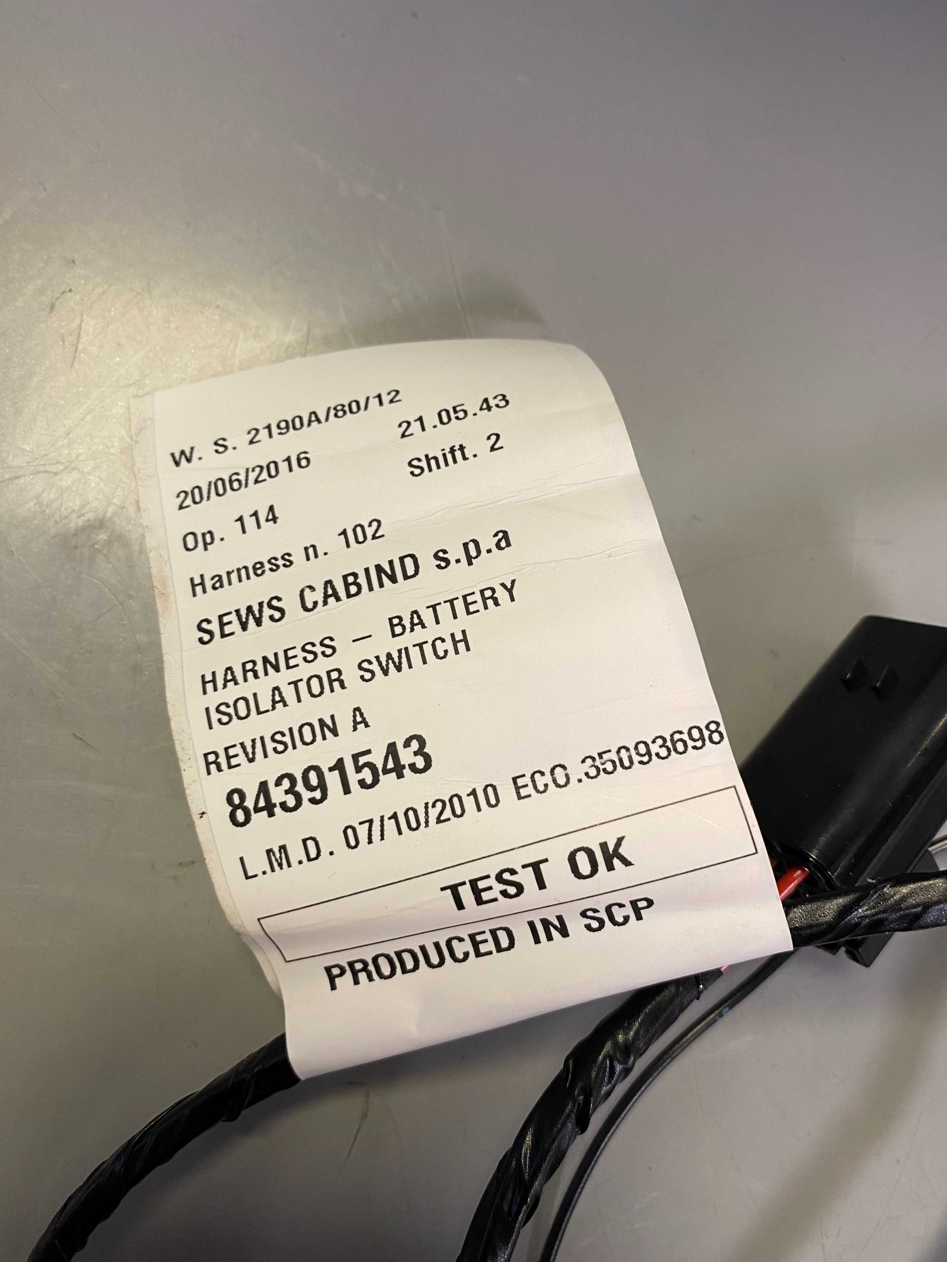Wiązka elektryczna New Holland, Case, Steyr 8439.1543 ORYGINAŁ CNH