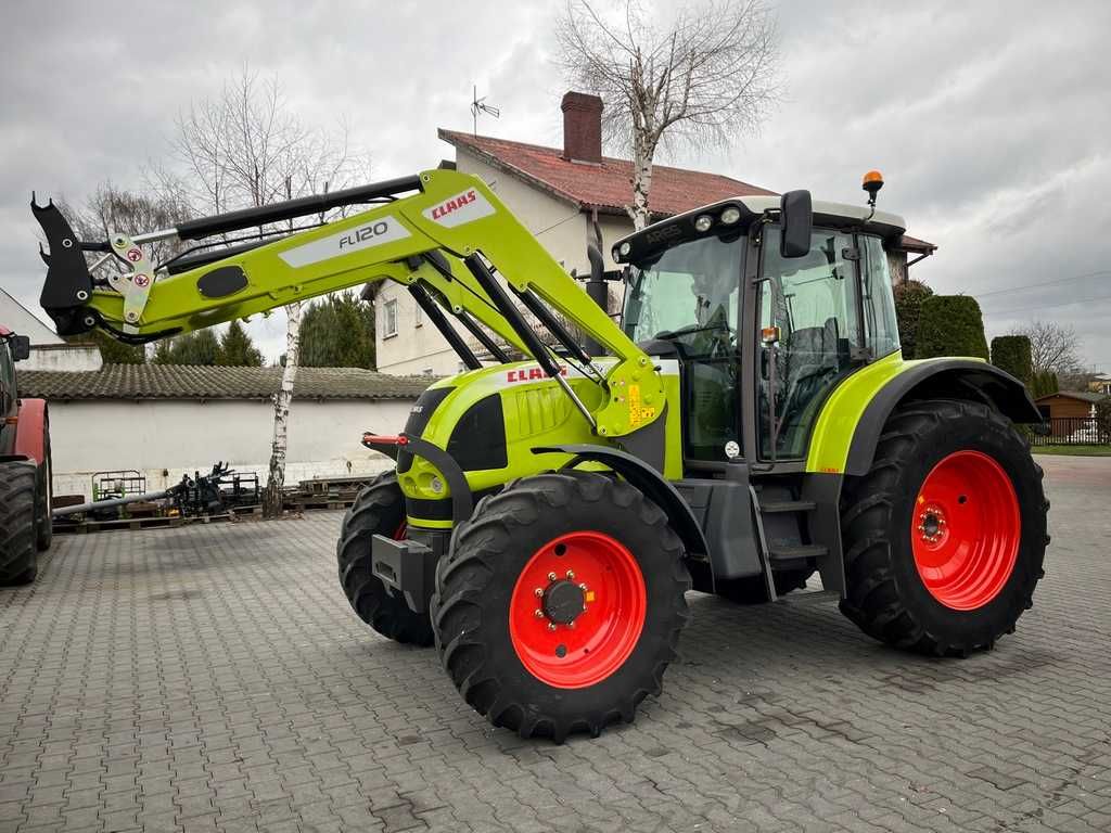 CLAAS ARES 617 ATZ + CLAAS FL120 / Kabina amortyzowana / Klima /