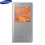 S-View Cover Samsung Galaxy Alpha Silver