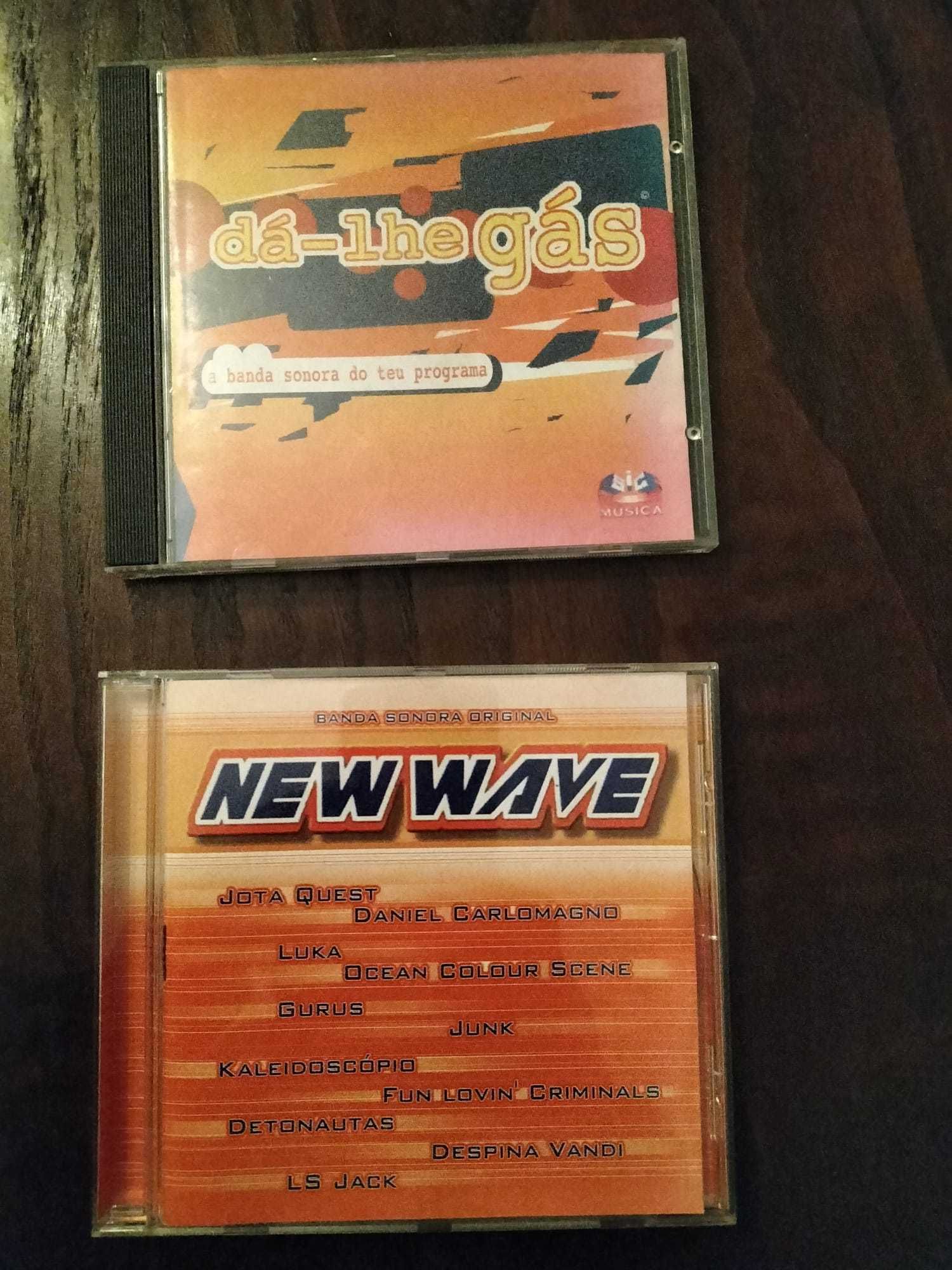 Conjunto 2 CD's New Wave/Dá-lhe gás