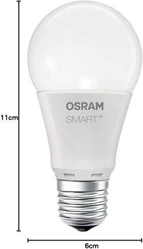 Osram Smart+ Led, Zigbee Żarówka z Trzonkiem E27, Ciepła Biel NOWA