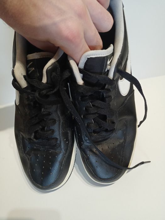 Buty Nike air force 1 swoosh czarne