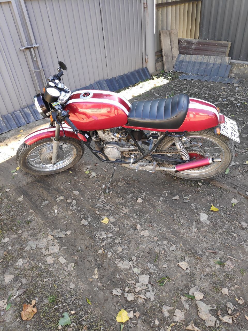 Мотоцикл кастом з двигуном  Cagiva