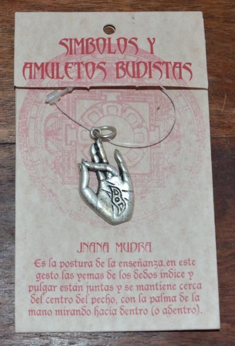 Símbolo Budista Prithvi Mudra - Pendente para Colar